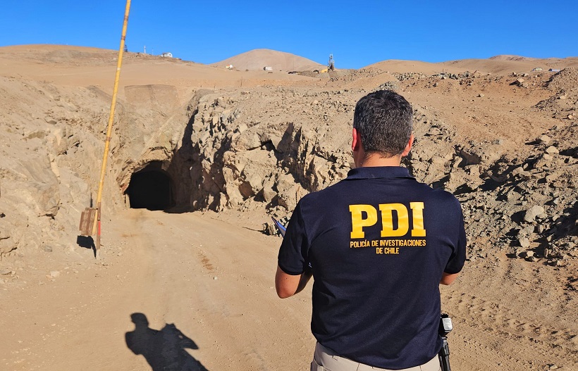 PDI y Fiscalía realizan pesquisas por accidente minero que dejó dos muertos en Tierra Amarilla