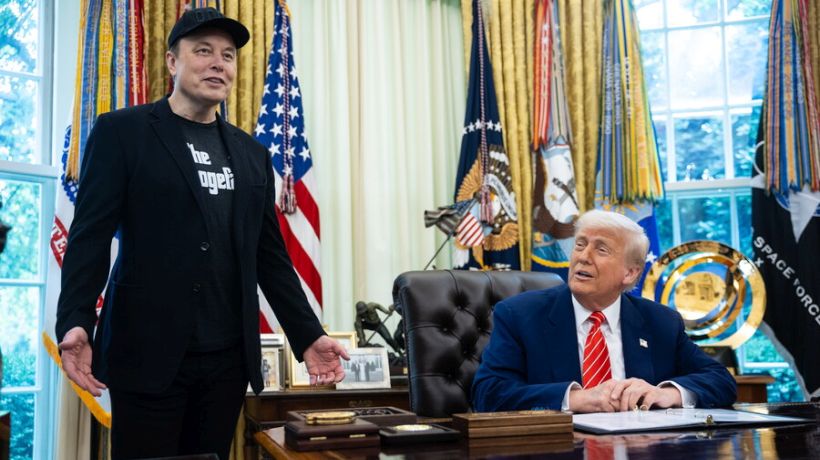 Elon Musk afirma que Trump figura en los archivos de Jeffrey Epstein