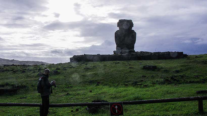 DMC emite aviso por probables tormentas eléctricas para mañana en Rapa Nui