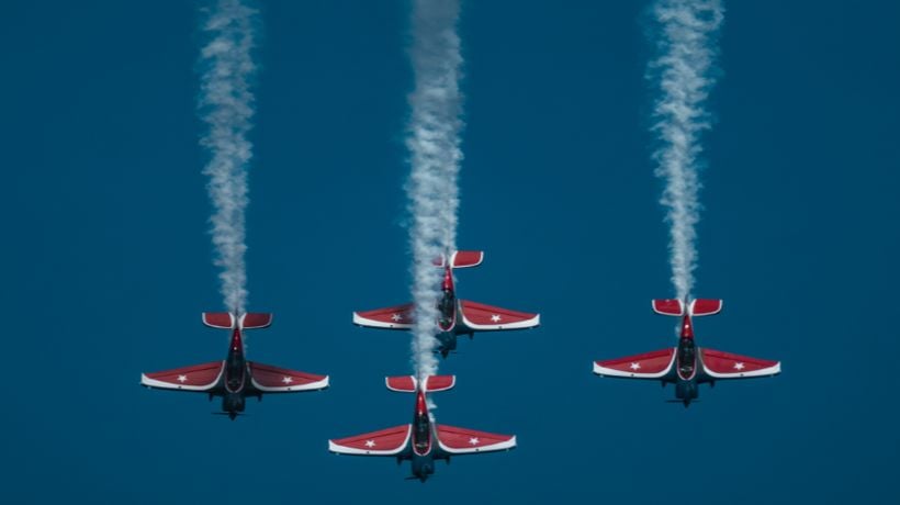 “Halcones” de la Fuerza Aérea de Chile realizarán presentación en Playa Brava en Iquique