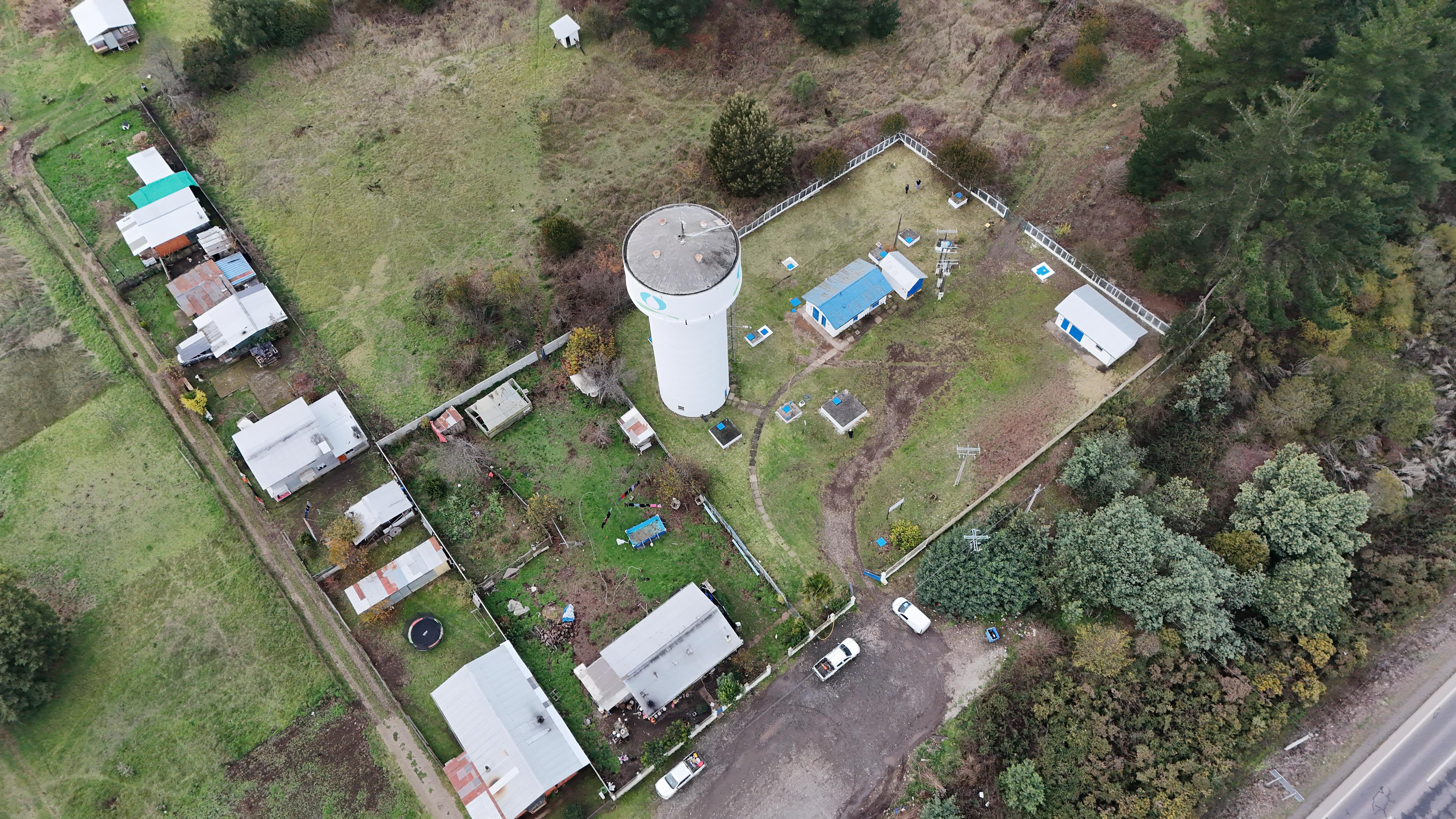 Comenzó la construcción de nuevo estanque de agua potable en Freire