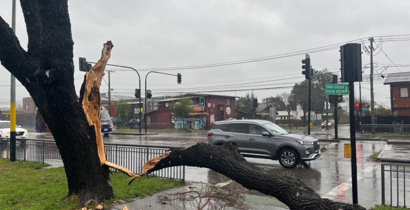 Temporal de 7 días: advierten “muy baja probabilidad” de tornados y trombas en la Región de Valparaíso