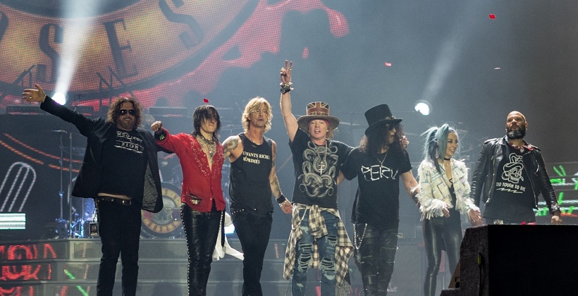 ¡Guns N’ Roses vuelve a Chile! La banda se presentará en octubre en el Parque Estadio Nacional