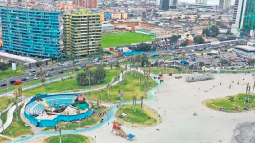 Presentan avances del proyecto de renovación del Parque Cavancha en Iquique