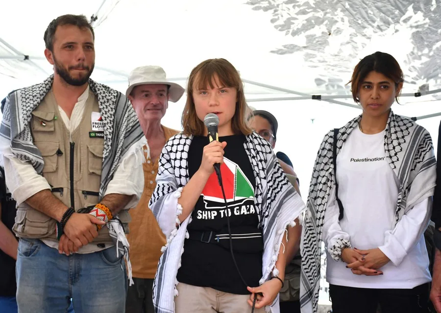 Israel a Greta Thunberg: "He ordenado a las FDI que actúen para que la flotilla Madleen no alcance Gaza"