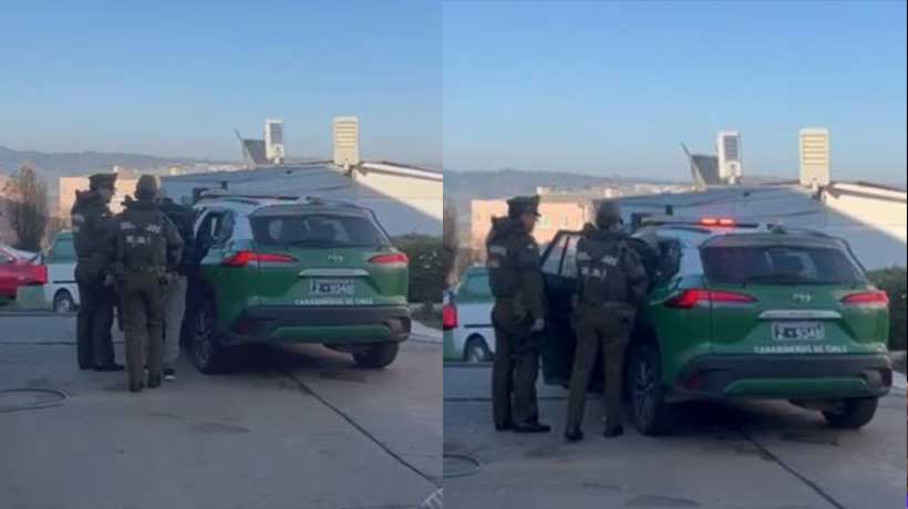 Carabineros detiene a dos personas acusadas de robar en un jardín infantil de Viña del Mar