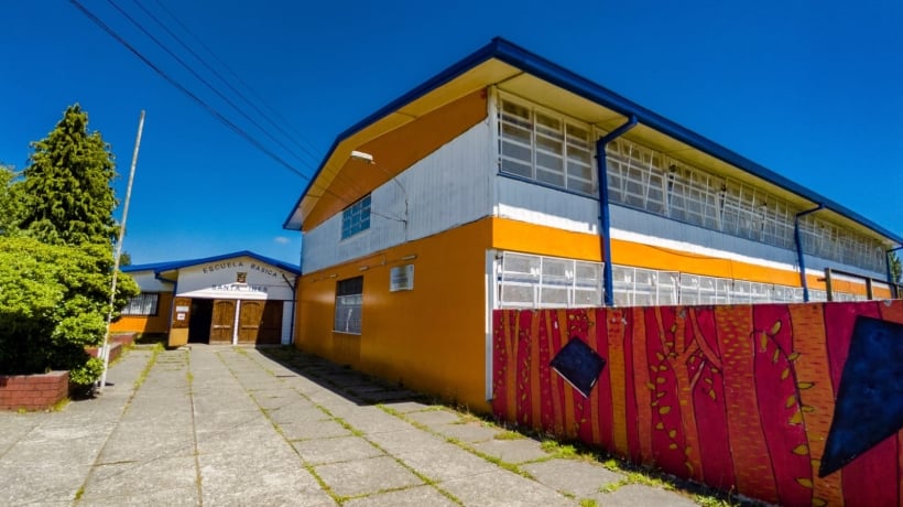 Robo de 90 metros de cañería de cobre ahora afectó a la escuela Santa Inés de Puerto Montt