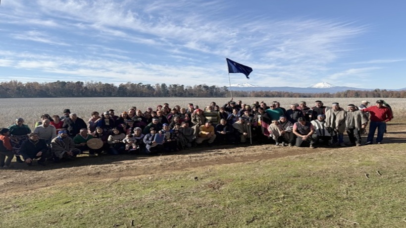 Comunidad mapuche Pedro Huenchulao recibió títulos de 543 hectáreas de tierras