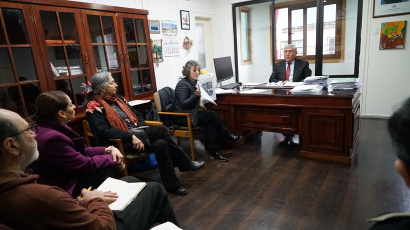 Alcalde de Castro se reunió con la Unión Comunal de Juntas de Vecinos Rurales de Castro