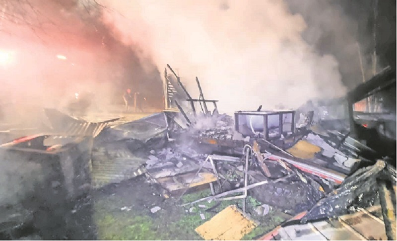 Un hombre de 56 años falleció en incendio de una casa en Arique