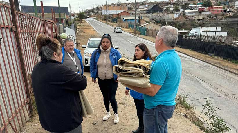 Visita a sectores críticos y entrega de sacos: las medidas preventivas por sistema frontal en Viña