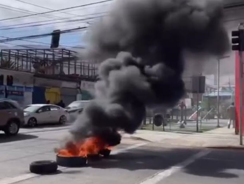 Cuatro detenidos dejó protesta por inseguridad en el centro de Iquique