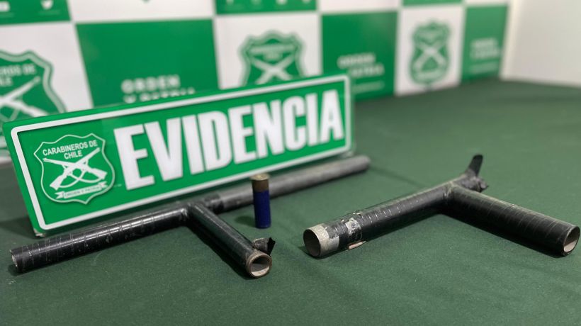 Sorprenden a hombre con arma artesanal y munición en Alto Hospicio