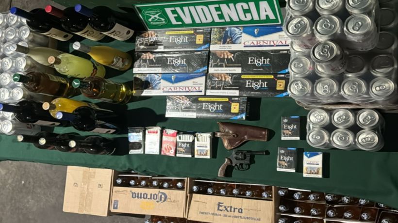 Detectan local de venta clandestina de alcohol en sector sur de Iquique