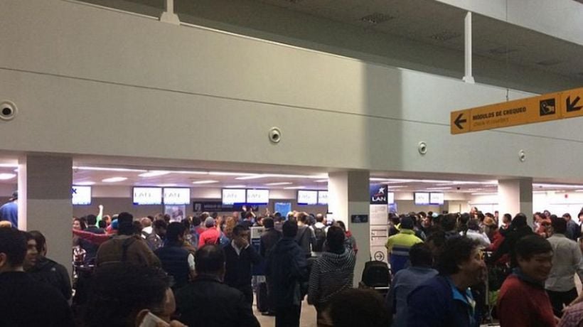 Así fue aviso de bomba que obligó evacuar vuelo a Antofagasta