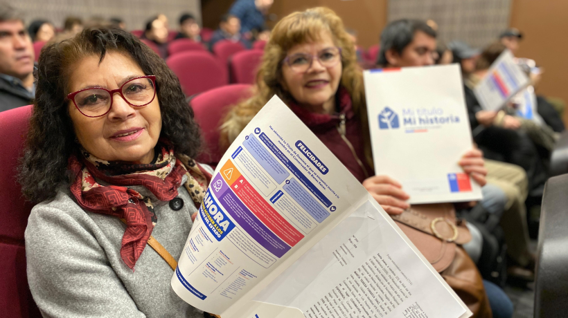 Más del 90% de avance registra la regularización de los títulos de dominio de las familias afectadas por los incendios en Santa Juana