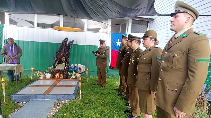 Cabo Naín fue homenajeado en Carelmapu en el Día del Mártir