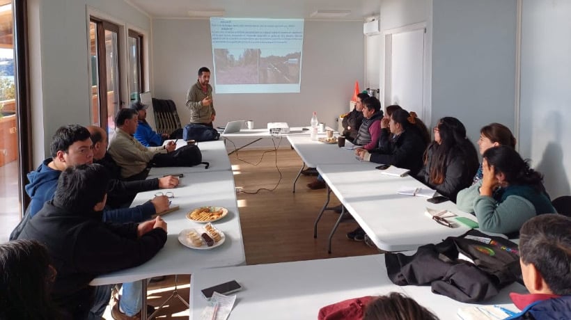 Chonchi realiza actividad forestal para fines agrícolas