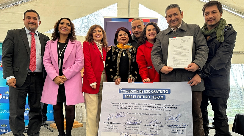 Fresia recibió terreno para su futuro Centro de Salud Familiar Urbano