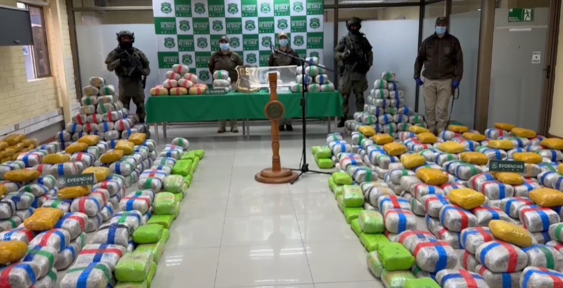 La Ligua: OS7 incautó marihuana avaluada en más de 6 mil millones de pesos