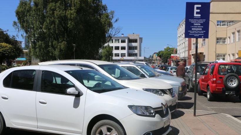 Retomarán cobro de estacionamientos en el centro de Osorno desde el lunes 16 de junio