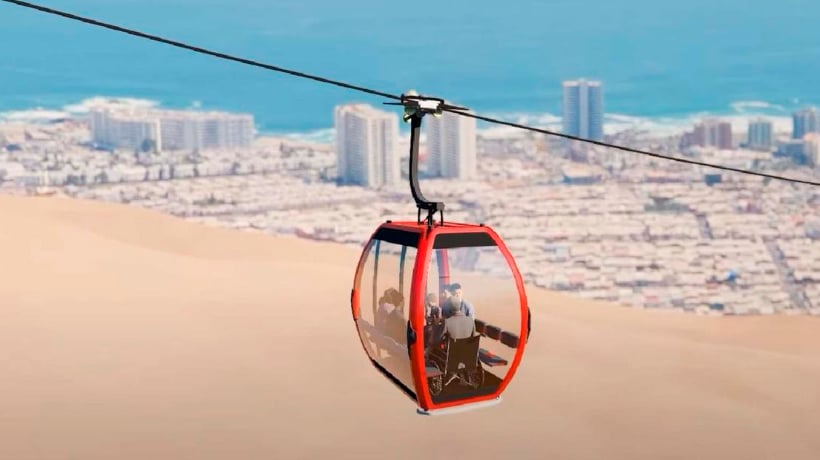 Contraloría aprobó bases de licitación de Teleférico Iquique - Alto Hospicio