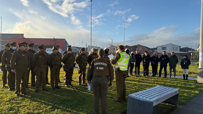 Seis detenidos dejó ronda policial en el sector Mirasol de Puerto Montt
