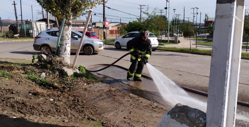 Alarma por supuesto escape de gas en Quillota resultó ser derrame de hidrocarburos