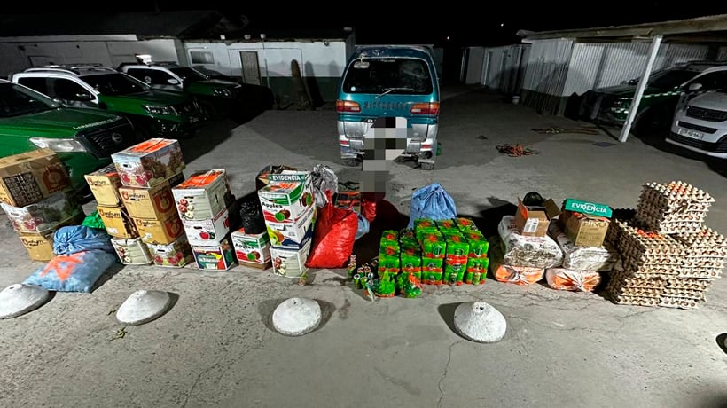 Logran detención de sujeto que transportaba mercadería de contrabando en la localidad de Colchane