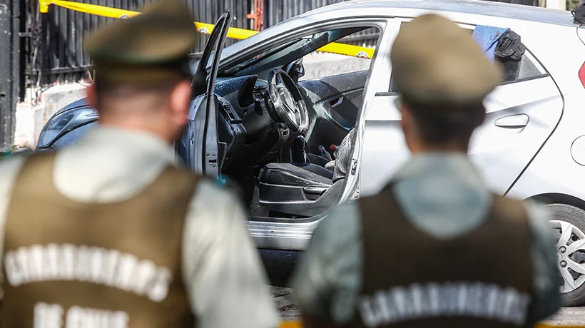 Denuncia por robo permitió descubrir casa con autos y repuestos sustraídos de talleres mecánicos en Conchalí