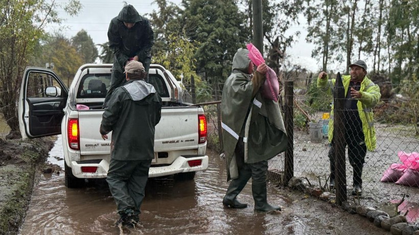 Temporal causa estragos y deja más de 40 mil hogares sin luz en Ñuble