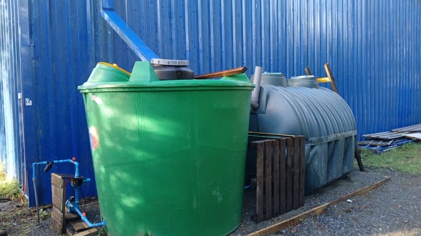 Escuela de Maullín implementó innovador proyecto de cosecha de aguas lluvia