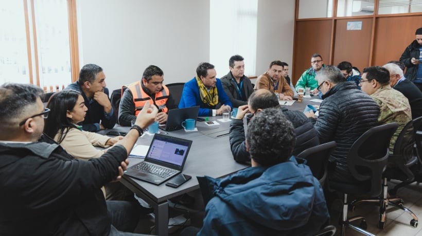 Mesa técnica articula plan de acción ante emergencia en Ruta Chinquihue de Puerto Montt