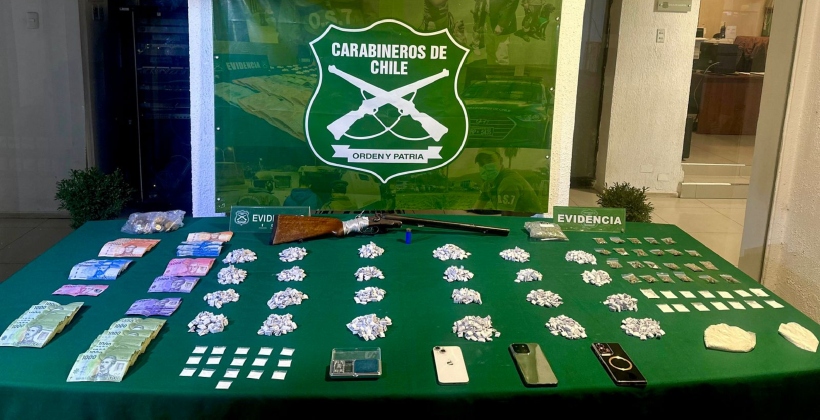 Desarticulan asociación criminal por tráfico de drogas y arma ilegal en San Felipe