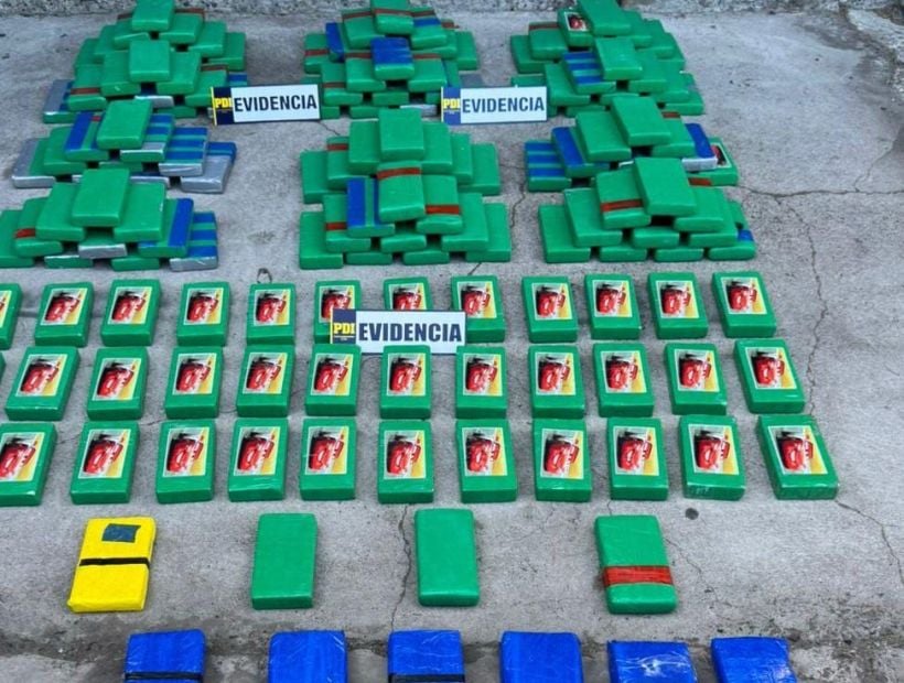 Detienen a hombre que transportaba 175 kilos de droga en la avanzada El Loa