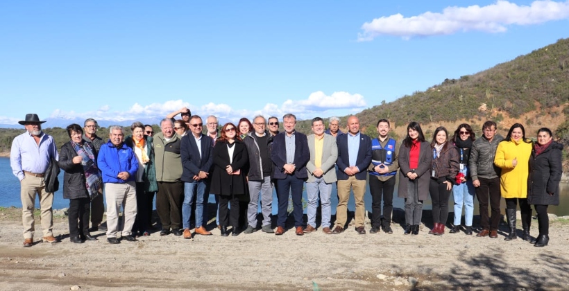 Avanza proyecto para conectar Embalse Los Aromos con sistemas de agua rural en Limache y Olmué