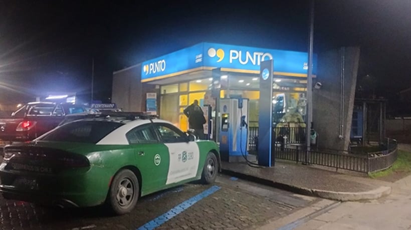 Asaltan Punto Copec y agreden a trabajadora en sector oriente de Osorno