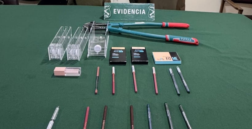 Detuvieron a hombre que robó productos desde farmacia en el Mercado Cardonal