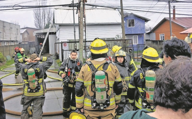 Incendio en Las Ánimas dejó siete damnificados