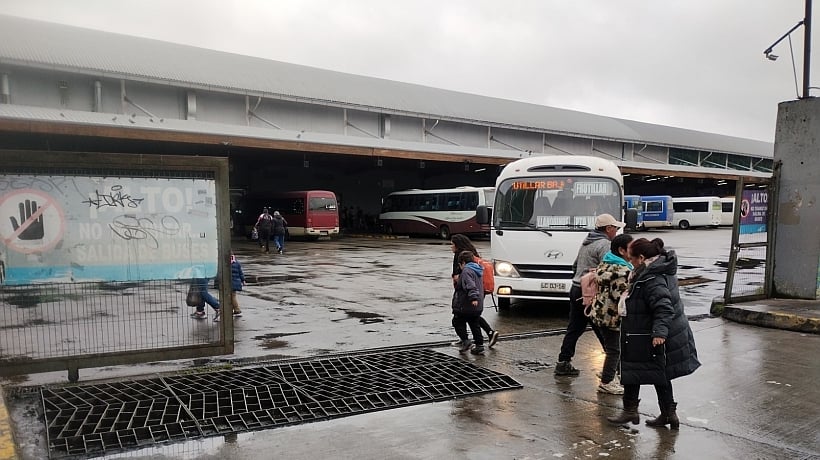 Preso quedó imputado por robo cerca del terminal de buses de Puerto Montt