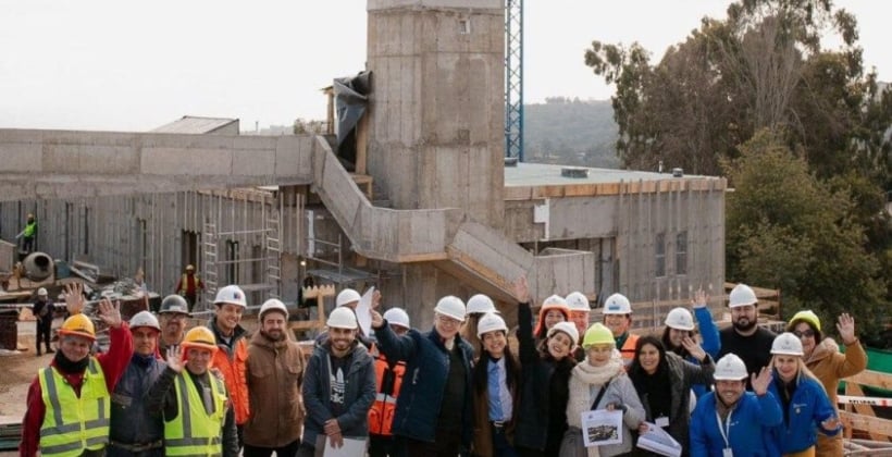 Viña del Mar: avanzan obras de Sar en terrenos que fueron una toma
