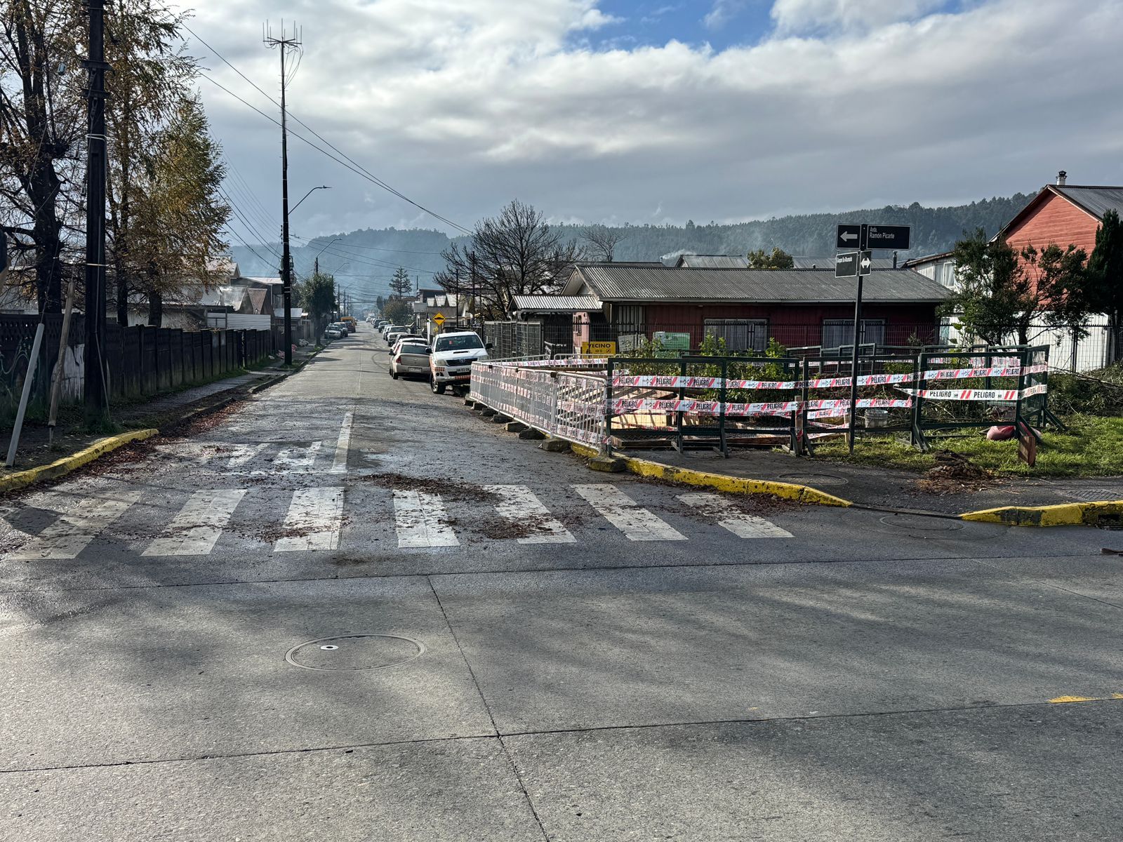 En Valdivia: vecinos verifican buenos resultados de trabajos de mitigación que evitaron anegamientos en Gaspar de Ahumada
