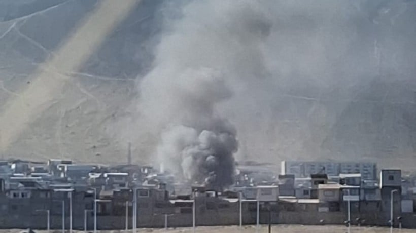 Incendio afecta a inmueble en calles Coya Sur con Nicolás González en Antofagasta