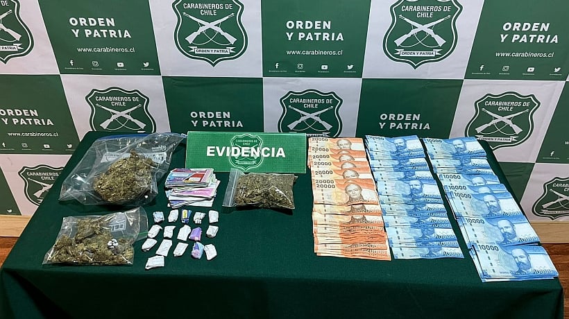 Menores de edad fueron formalizados por tráfico de marihuana en pleno centro de Castro