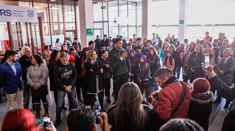 Municipio de Quilpué reconoció al plantel del Club Colegio Los Leones