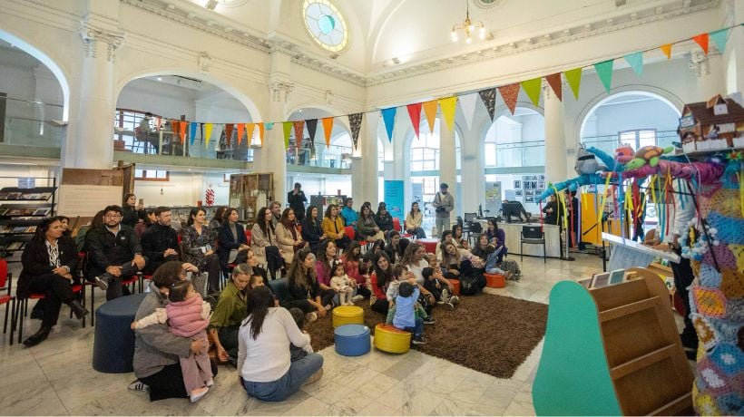 Antofagasta estrena la primera “guaguateca” del país en su Biblioteca Regional