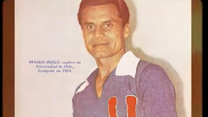 Falleció Braulio Musso, capitán del "Ballet Azul" de la "U"