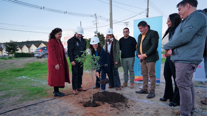Comenzó la construcción de plaza Los Pasionistas en Villa Alemana