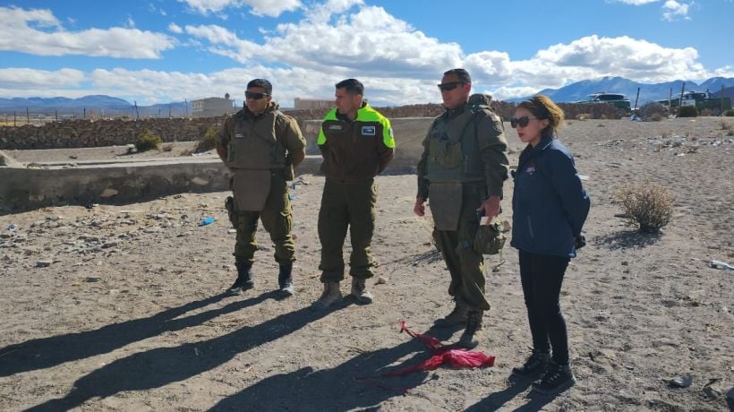 Encuentran cadáver de hombre en sector de Pisiga Carpa en la zona fronteriza de Colchane