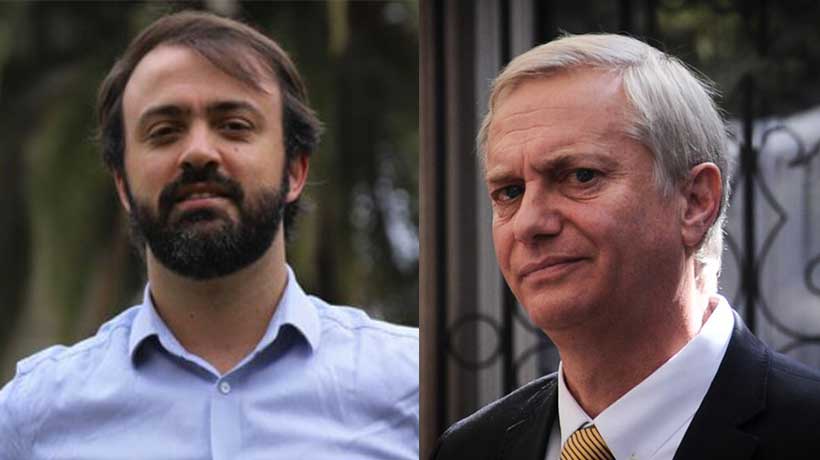 Jorge Sharp por Kast generando tensión en debate: “Poniendo en evidencia su actitud rabiosa”